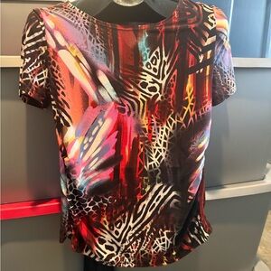 Colorful Abstract Women's Top mp64